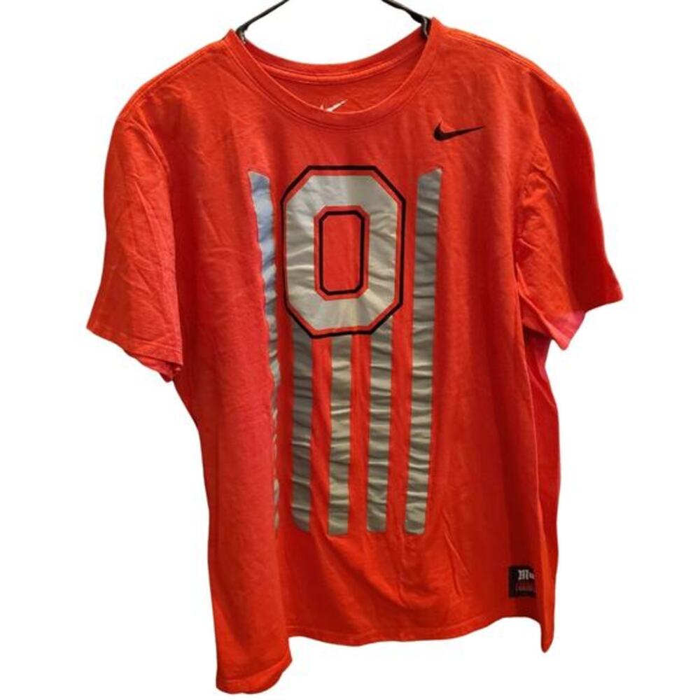 Ohio State‎ Nike T Shirt Men Sz XL Red Buckeyes Short Sleeve Crew Neck Tee